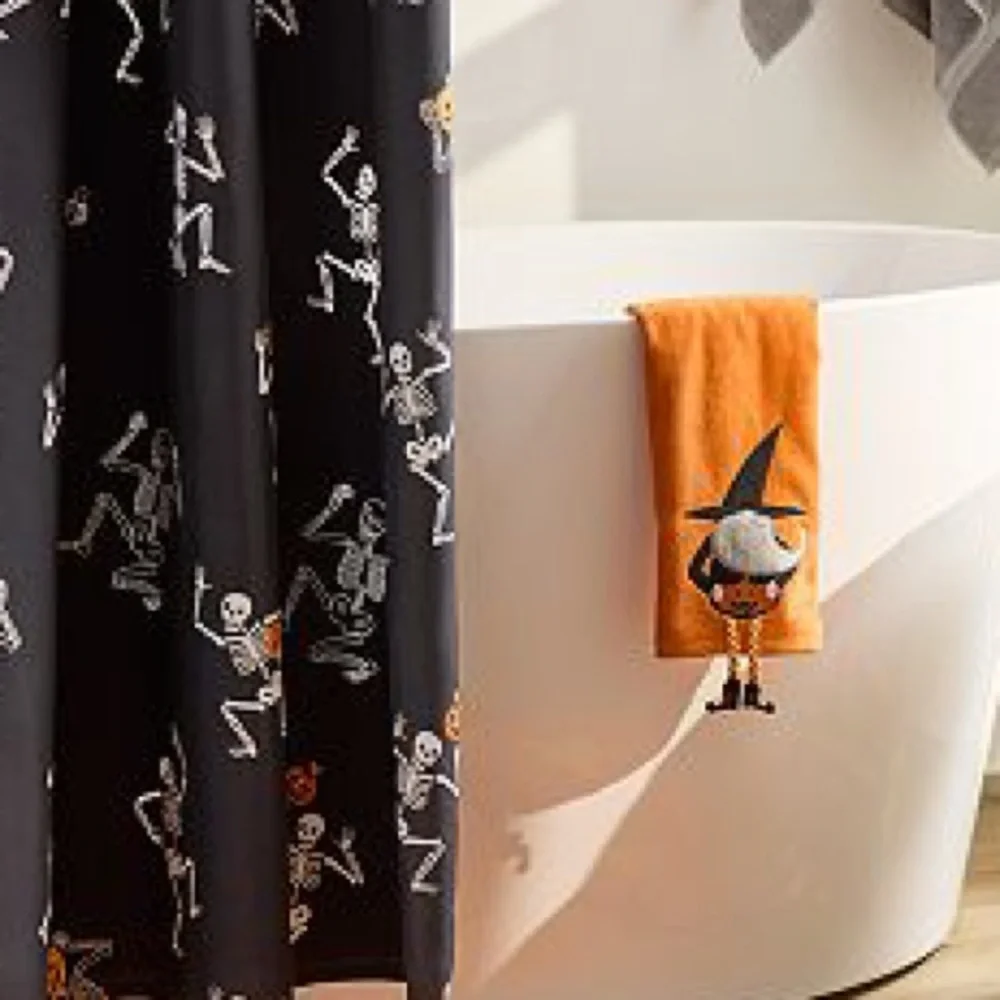 Halloween Witch Gnome Hand Towel NWOT